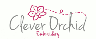 Clever Orchid Embroidery