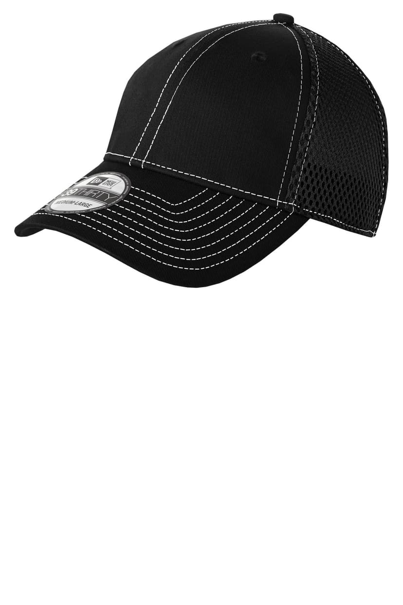 New Era Stretch Mesh Contrast Stitch Cap.
