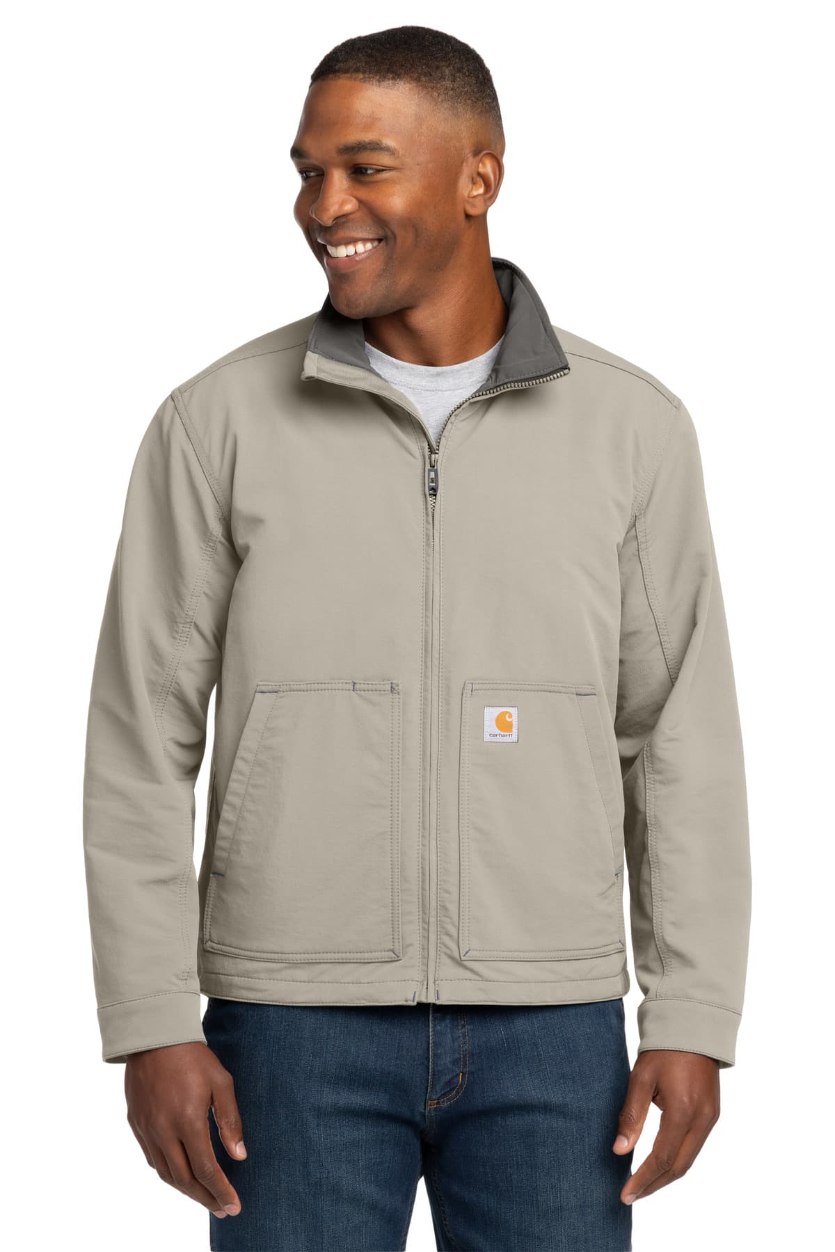 Carhartt Super Dux Soft Shell Jacket in Greige