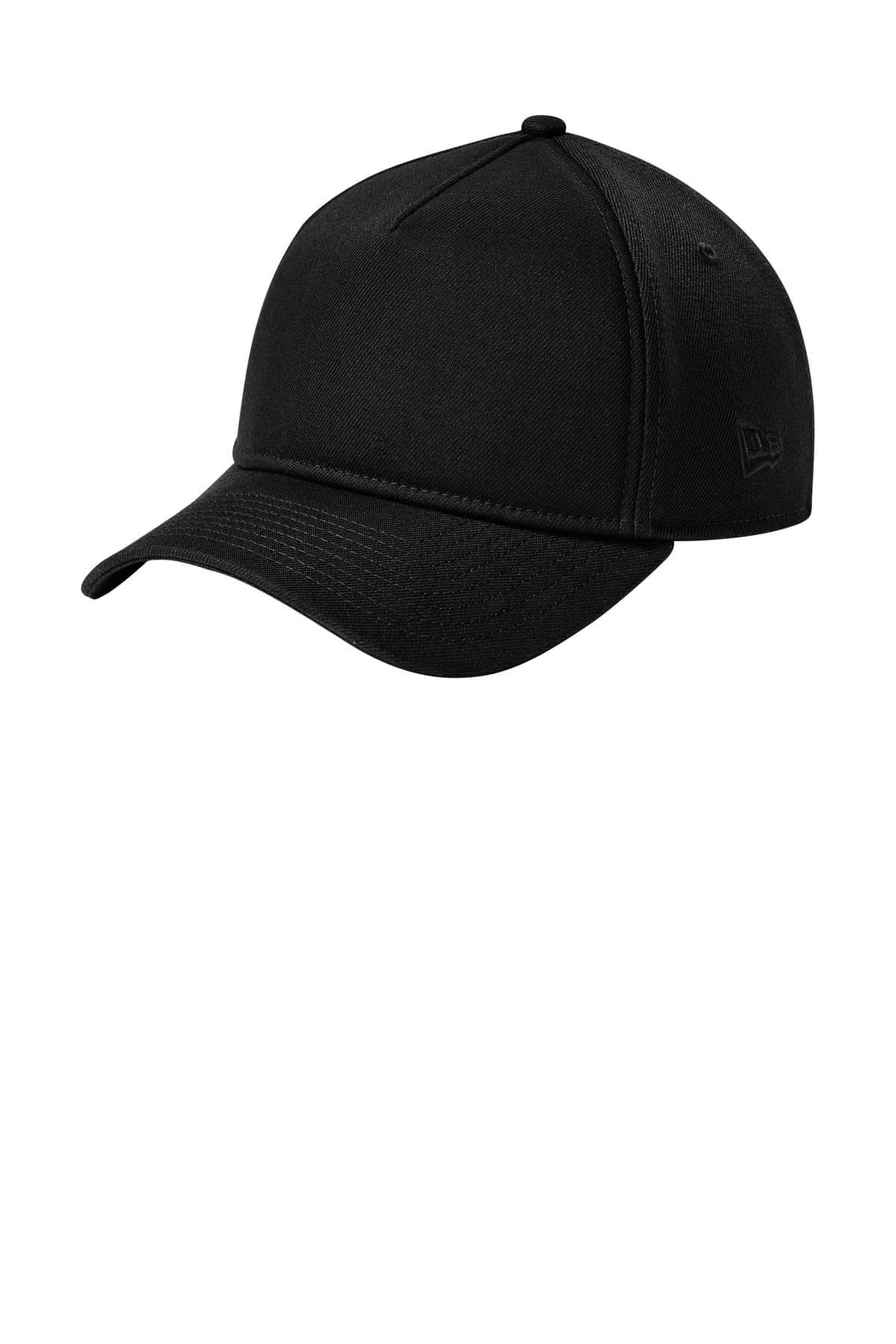 New Era A-Frame Snapback Cap in Black