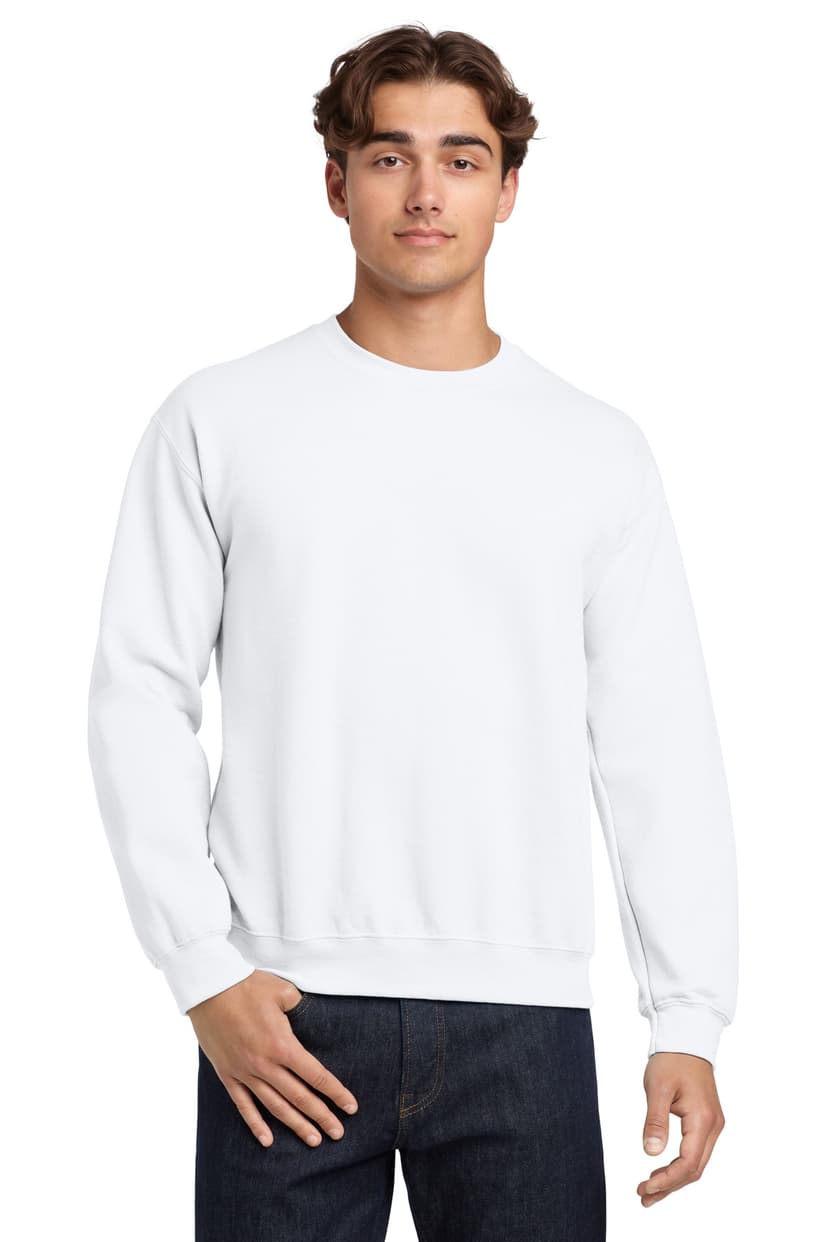 Gildan Heavy Blend Crewneck Sweatshirt.